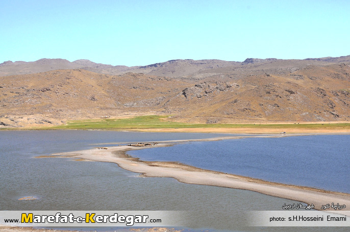 دریاچه های استان اردبیل