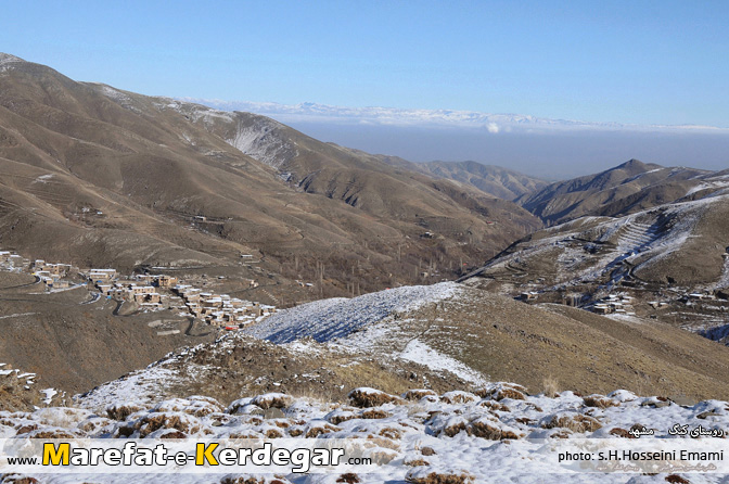 زمستان روستای کنگ زمستان روستای کنگ