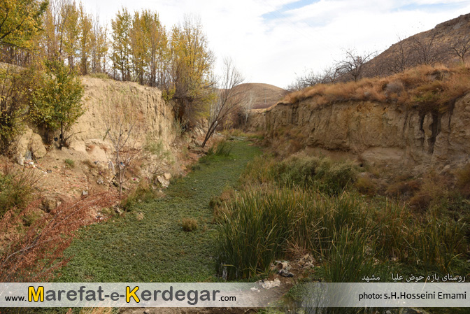 طبیعت روستای بازه حوض