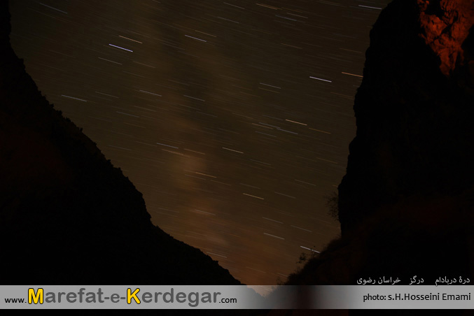آسمان شب ایران