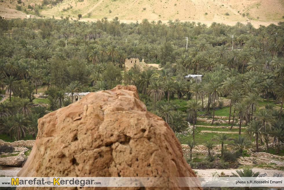 جاذبه های گردشگری شهرستان خمیر