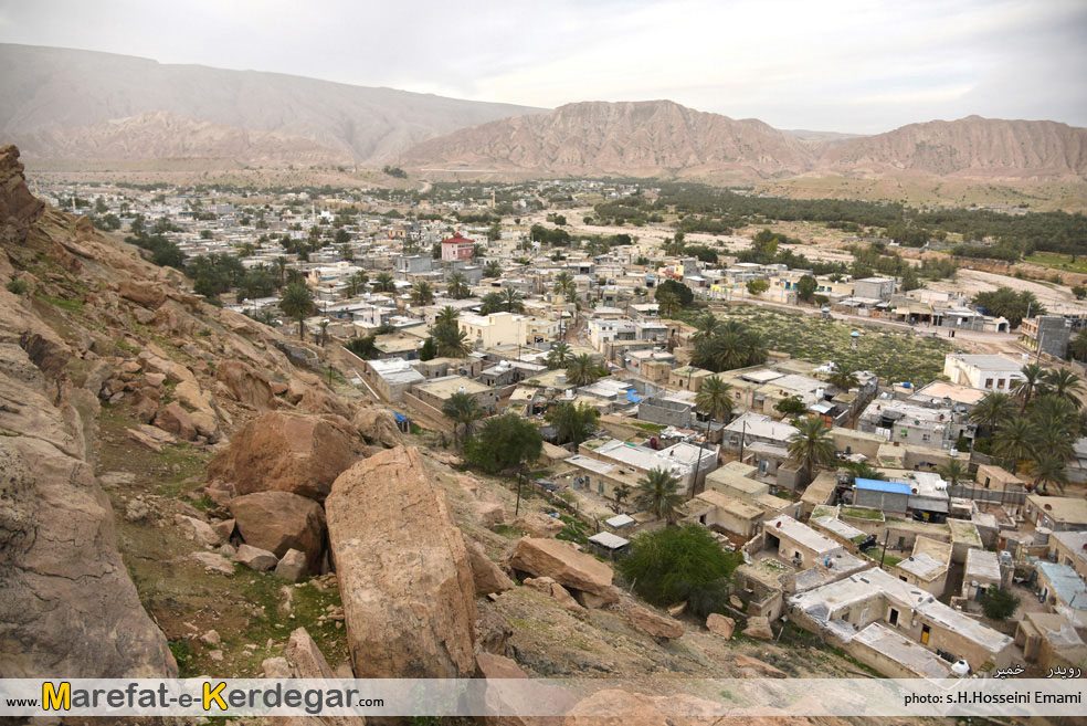 مکان های دیدنی شهرستان خمیر