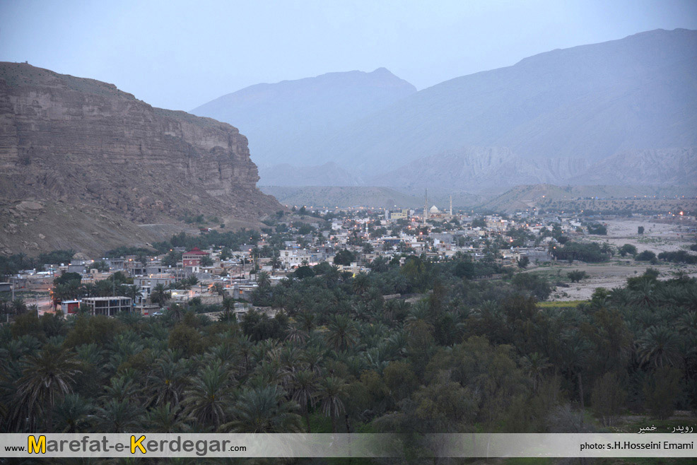 تصاویر شب شهرستان خمیر