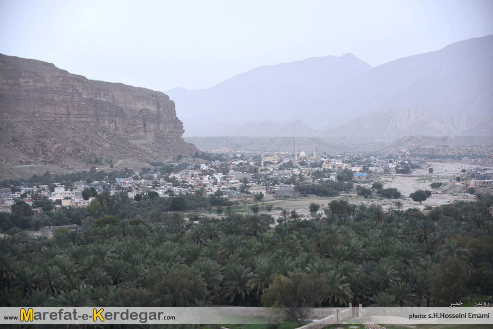 جاذبه های گردشگری شهرستان خمیر