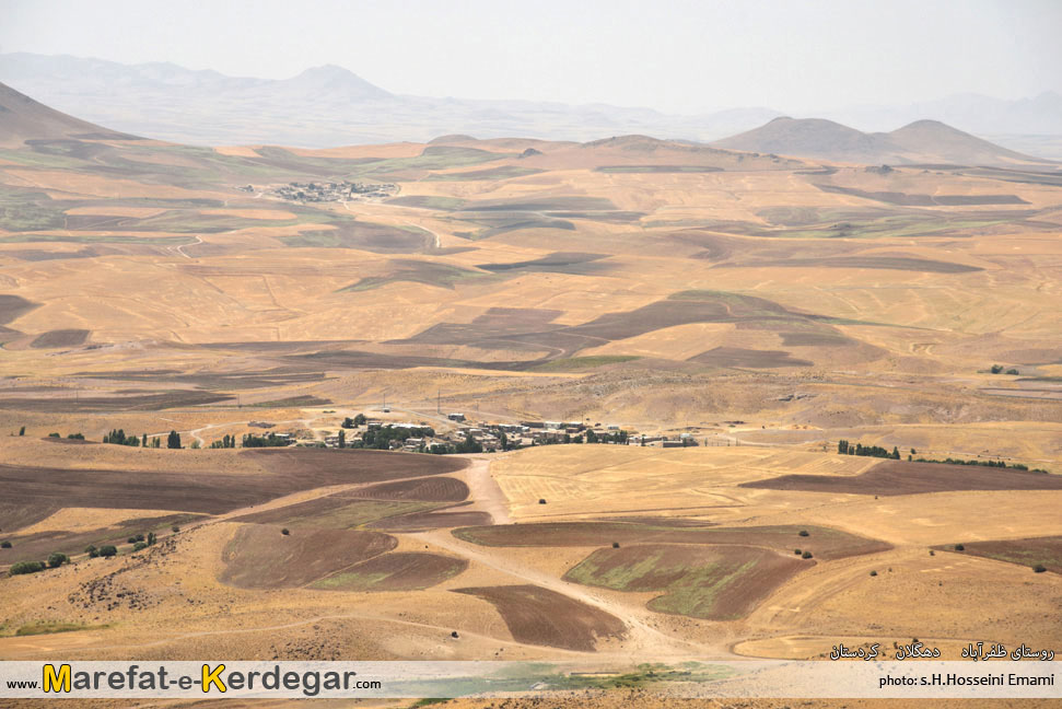 روستای ظفرآباد دهگلان