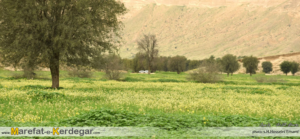 طبیعت بهاری شهرستان پارسیان