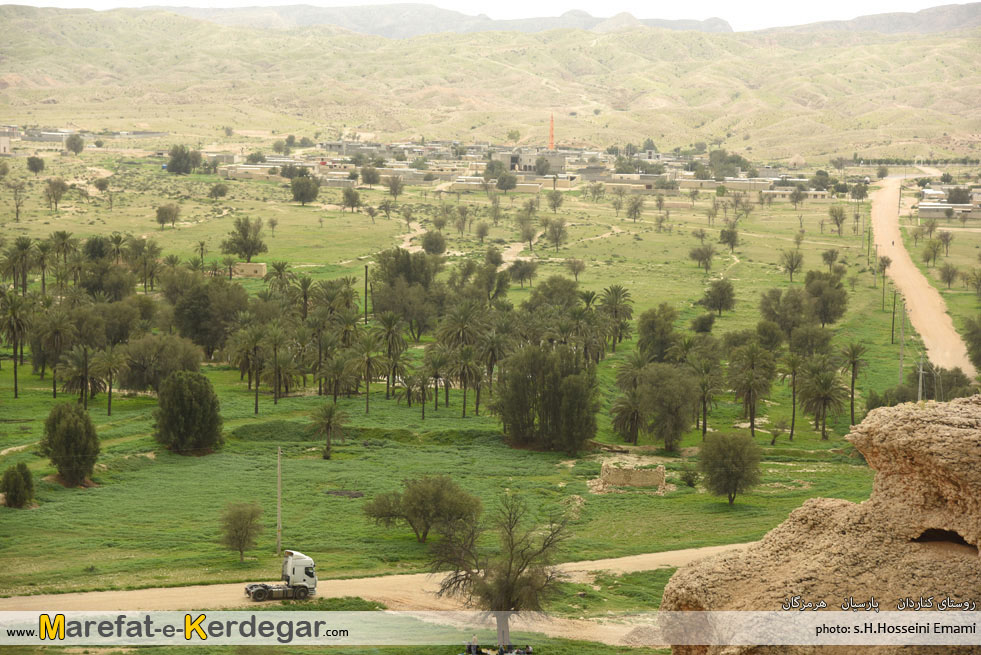 روستاهای شهرستان پارسیان