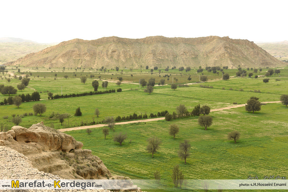 مناطق گردشگری شهرستان پارسیان