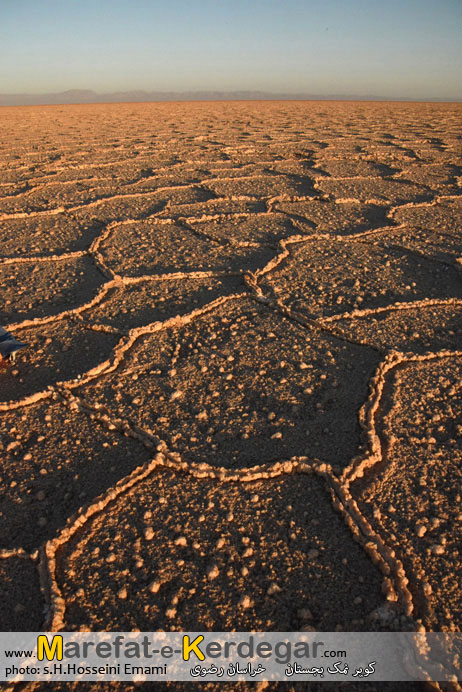 کویرهای نمک استان خراسان رضوی