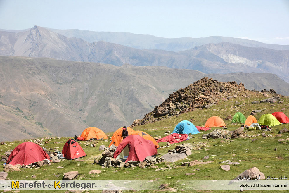 کمپ های کوهنوردی ایران