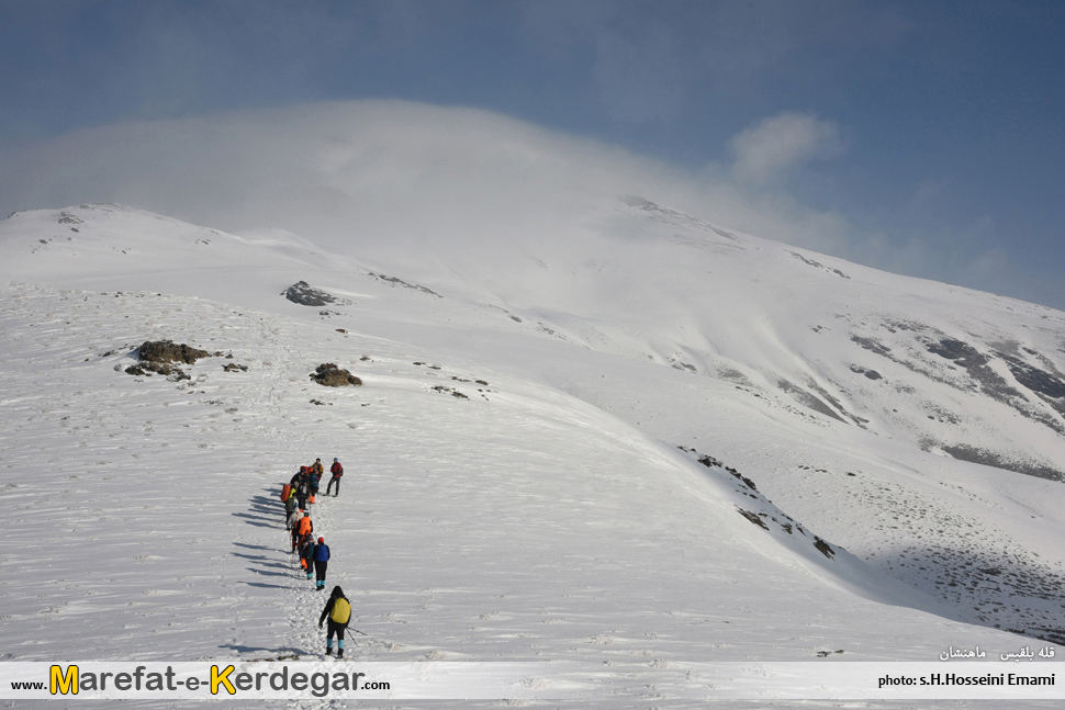 صعود زمستانی قله بلقیس