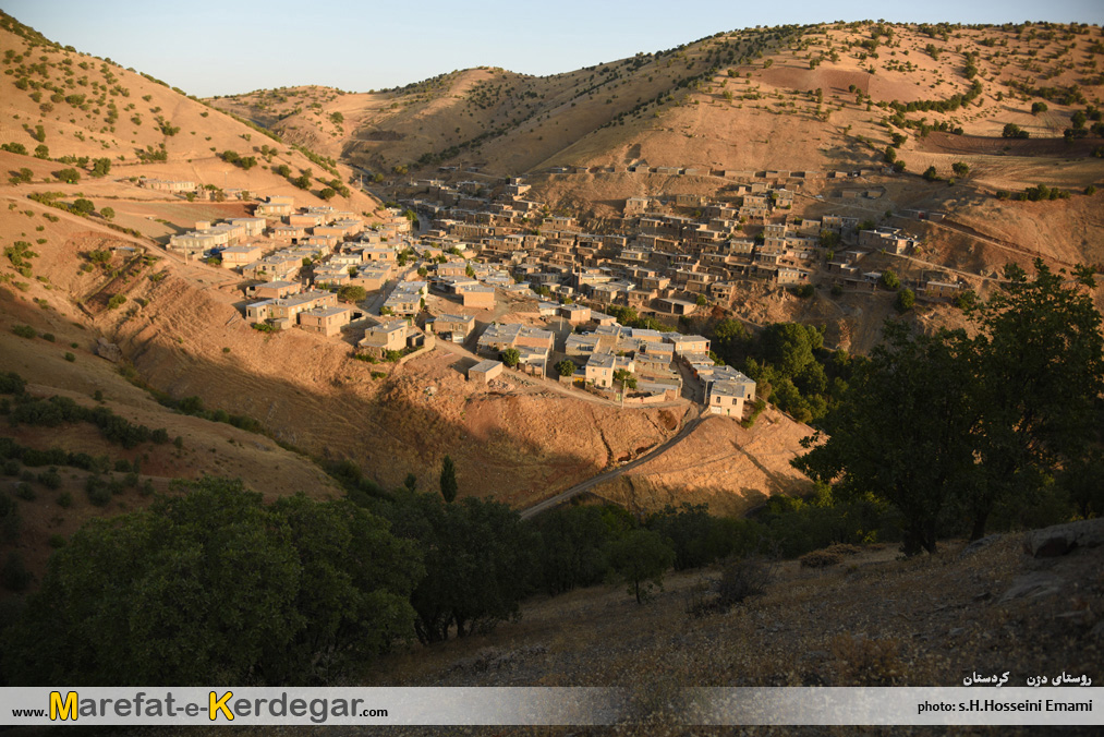 روستاهای پلکانی استان کردستان