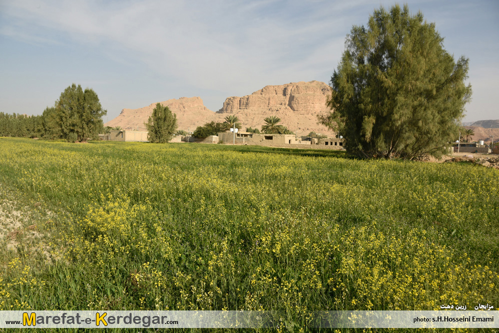 جاذبه های گردشگری زرین دشت