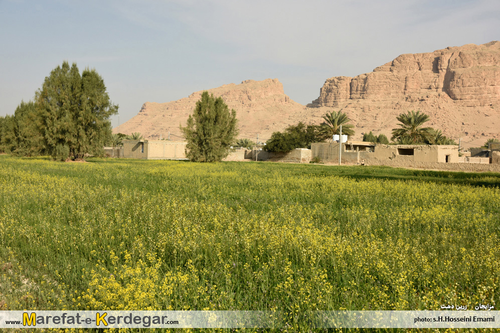 جاذبه های گردشگری زرین دشت