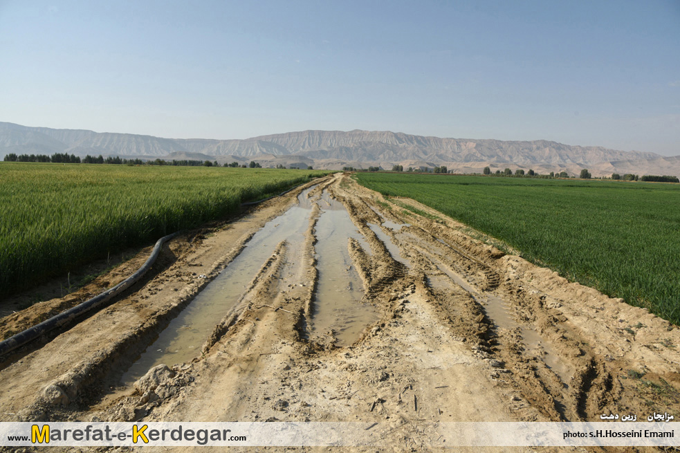 مکان های تفریحی زرین دشت