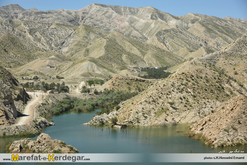 جاهای دیدنی شهرستان مهر