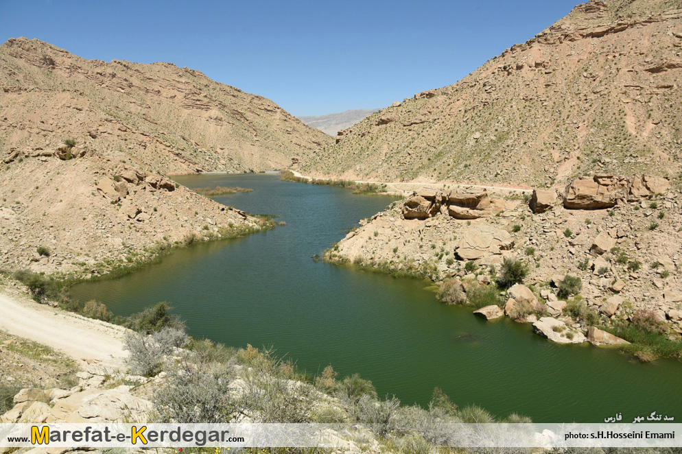 جاذبه های گردشگری شهرستان مهر