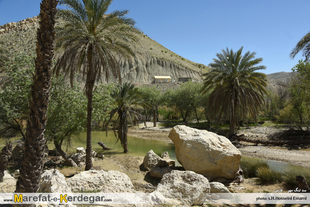 مکان های دیدنی شهرستان مهر