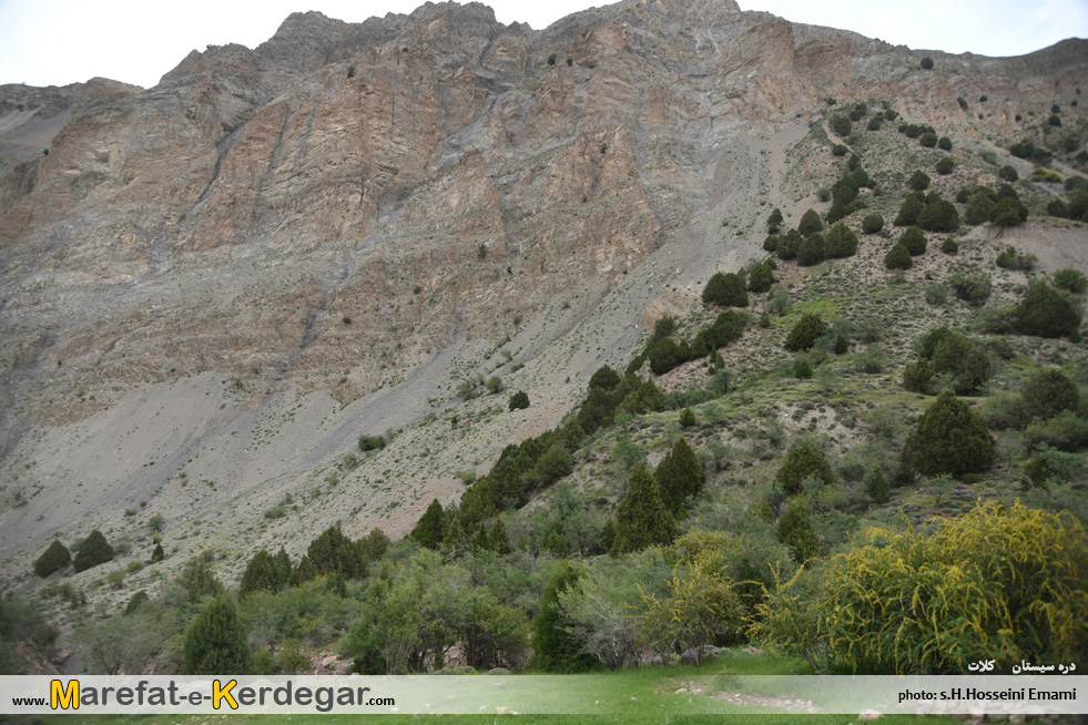 دره پیمایی در شمال شرق ایران